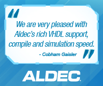 aldec testimonial cobham