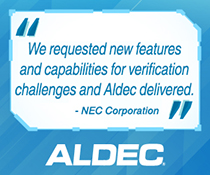 aldec testimonial NEC