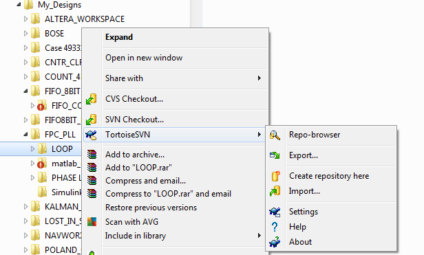 svn version control, svn source control